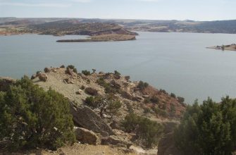 Alcova Reservoir near Casper, Wyoming