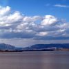 Boysen Reservoir on the Wind River, Wyoming