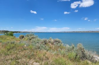Grayrocks Reservoir near Wheatland, Wyoming