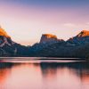 Squaretop Mountain above the Green River Lakes, Wyoming