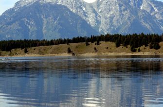 Jackson Lake and Mount Moran, Grand Teton, Wyoming