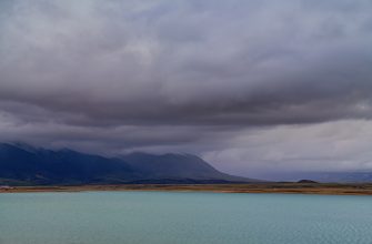 Lake Hattie and Sheep Mountain near Laramie, Wyoming
