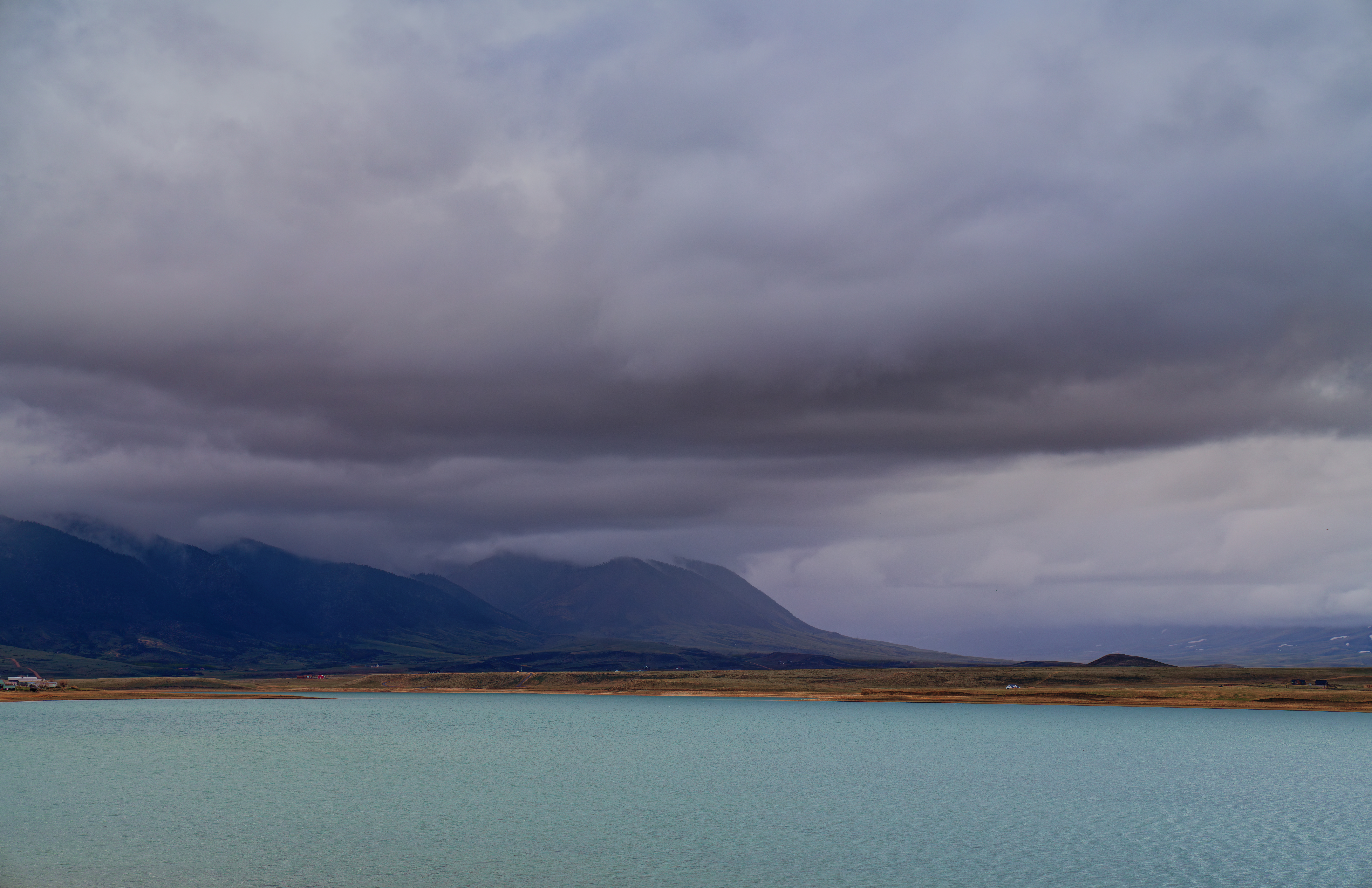 Lake Hattie and Sheep Mountain near Laramie, Wyoming