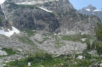 Amphitheater Lake, Grand Teton, Wyoming